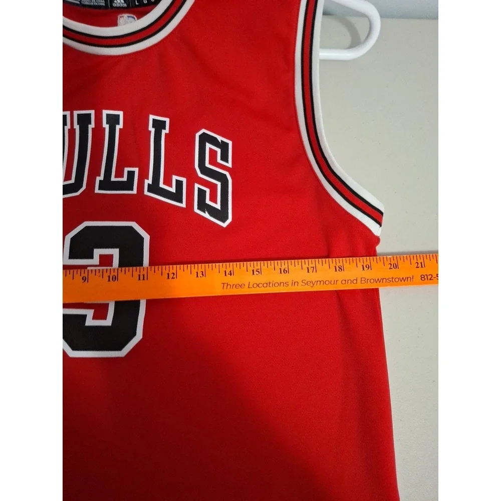 Chicago Bulls Adidas Dwyane Wade Large 14/16 Basketball‎ Jersey